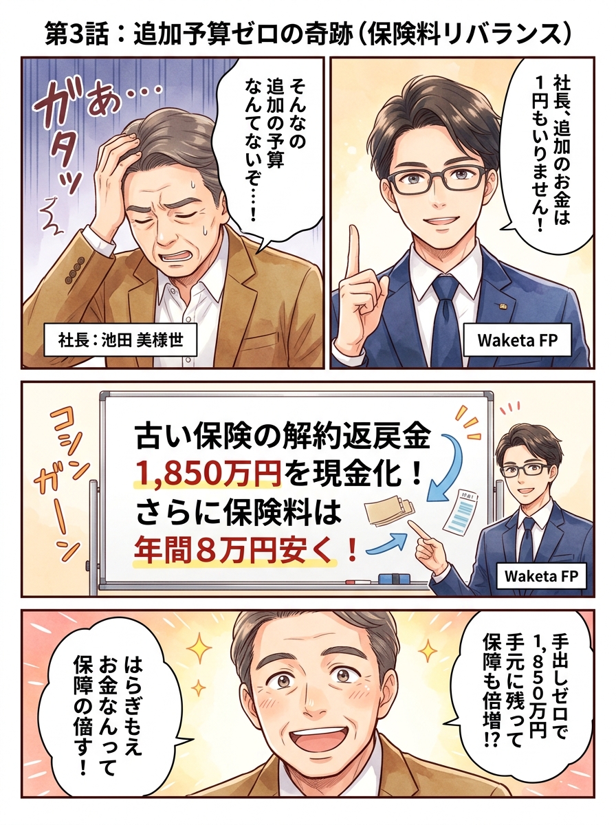 第3話 追加予算ゼロの組替マジック