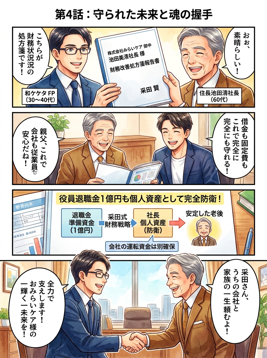 第4話 退職金個人防衛と守られた未来